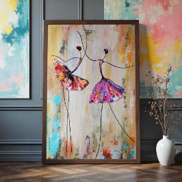 Poster Queens dançantes