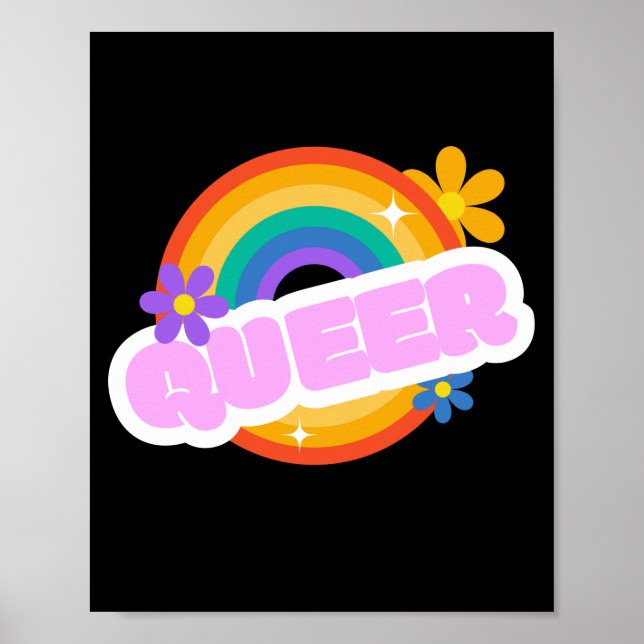 Poster Queer. LGBT+Orgulho. (Frente)