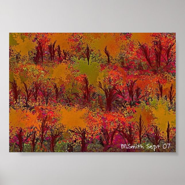 Póster Queijo Cheddar Sharp Grille à meia-noite (Frente)