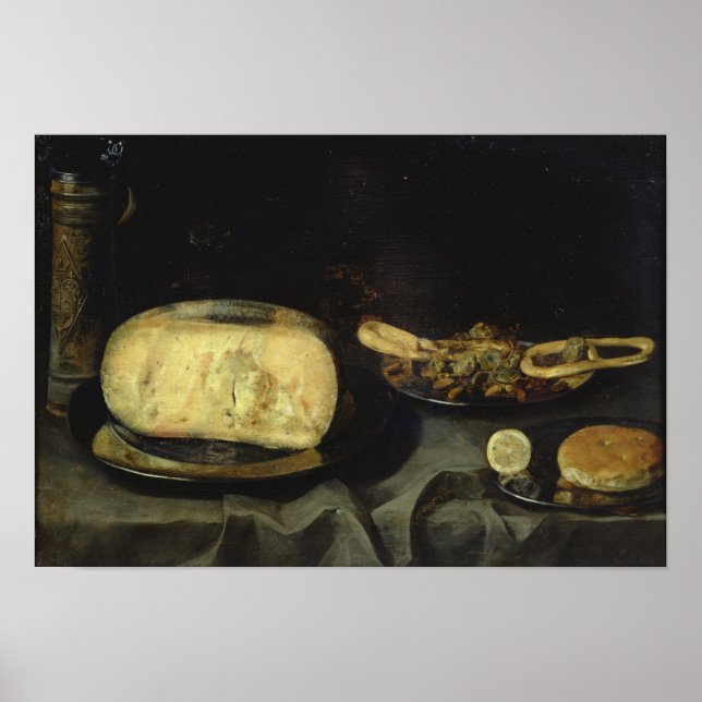 Póster Queijo e deserto seco (Frente)