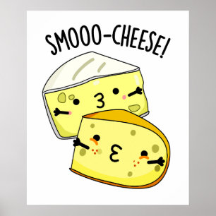 Poster Queijo Engraçado De Fumos