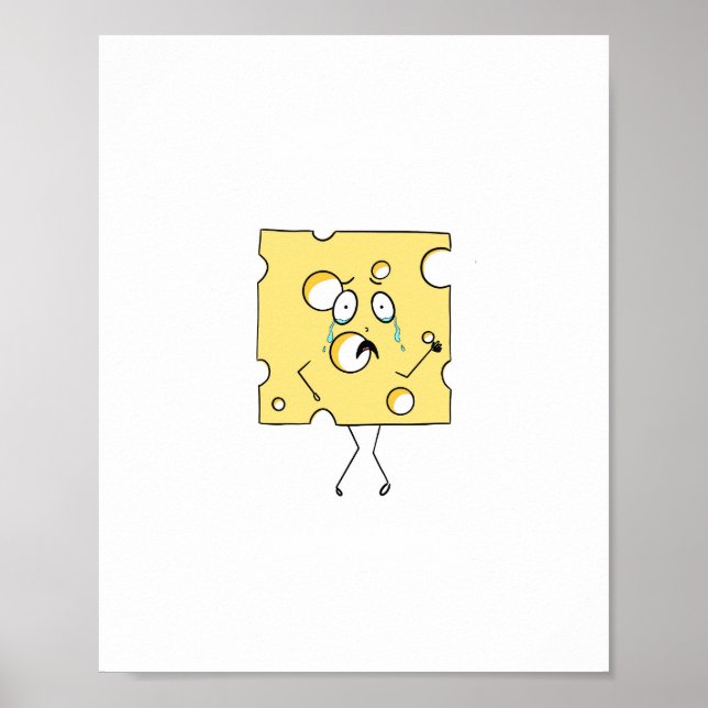 Poster Queijo Gouda, tema de queijo (Frente)
