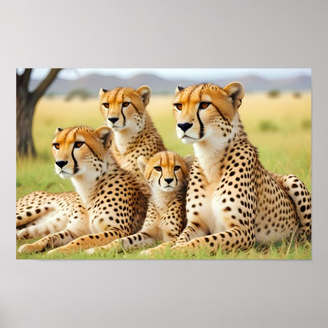 Poster Queijo Natureza Animal (Frente)