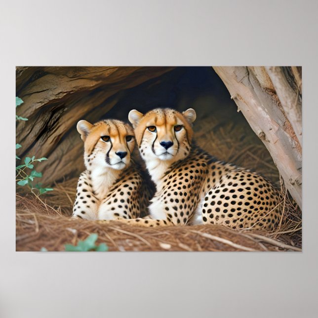 Poster Queijo Natureza Animal (Frente)