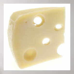 Póster Queijo suíço