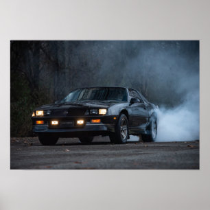 Poster Queimadura de 3ª geração Camaro IROC-Z