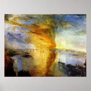 Póster Queimando Casas de Lordes e Comuns