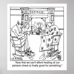 Póster Queimar sua pensão verifique para manter aquecido