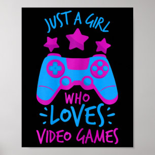 Poster Quem Adora Camisas De Jogo De Videos games Para Me
