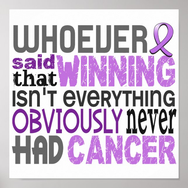 Póster Quem Disse Cancer Geral (Frente)