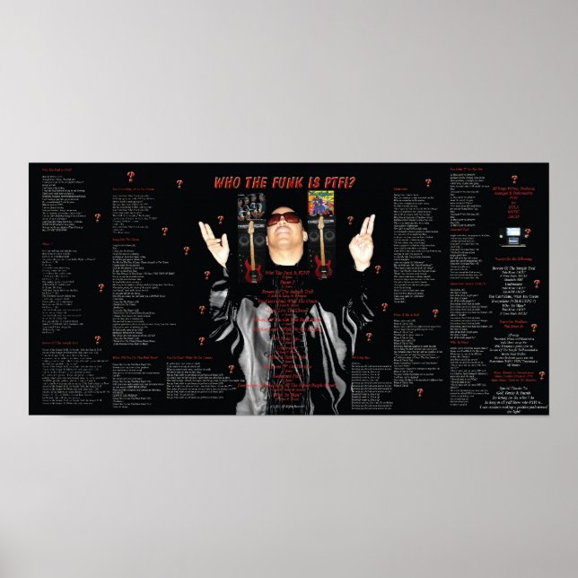 Póster Quem É O Funk, Dentro? (Frente)