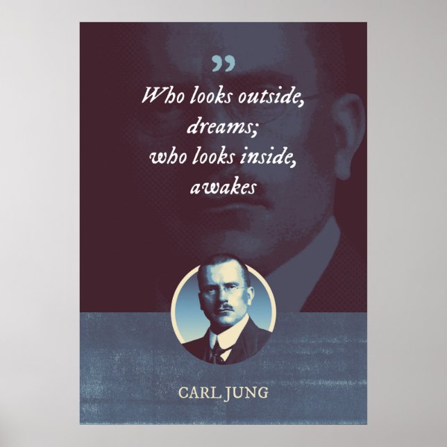 Poster Quem olha para fora, sonha; quem olha para dentro, (Frente)