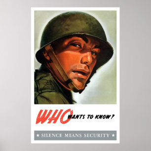 Póster Quem quer saber?