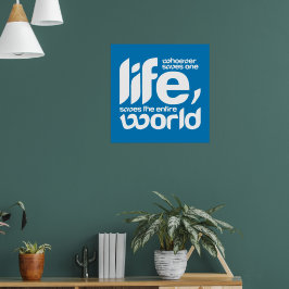 Poster Quem salva uma vida