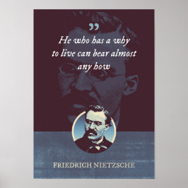 Poster Quem tem um motivo para viver pode suportar quase 