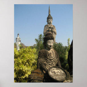 Póster Quem Você Culto? Nong Khai, Isaan, Tailândia