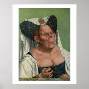 Poster Quentin Massys, duquesa feia, Ca 1525