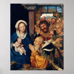 Poster Quentin Matsys - A Adoração dos Magos