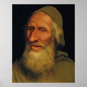 Poster Quentin Matsys - Cabeça de um Homem Velho