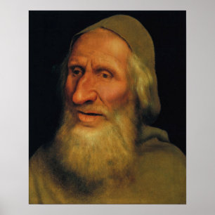 Poster Quentin Matsys - Chefe de um Velho