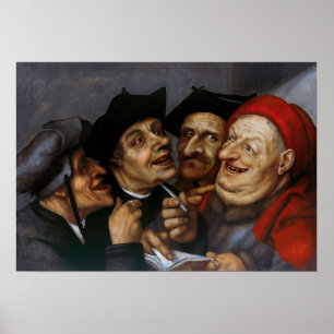 Poster Quentin Matsys - O Contrato de Compra