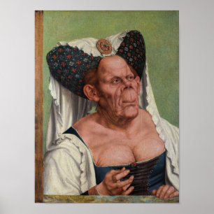 Poster Quentin Matsys - Uma Velha Grotesca