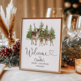 Poster Querida, é frio fora do Chá de fraldas.