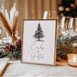 Poster Querida, é frio fora dos cartões e presentes