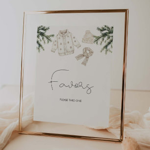 Poster Querida, é frio fora dos Chás de fraldas