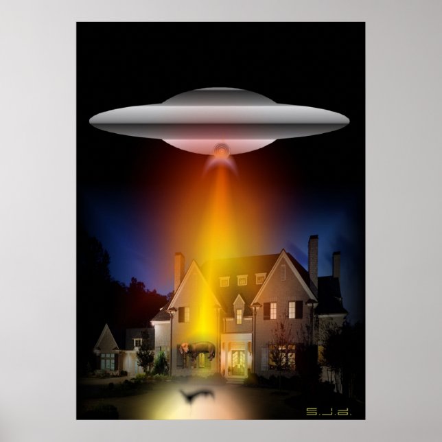 POSTER "QUERIDA, ERA O CACHORRO." (Frente)