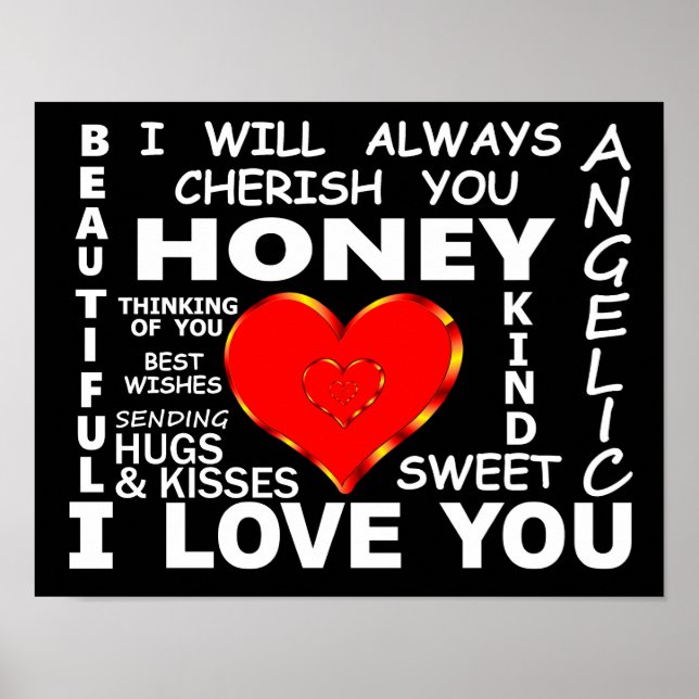 Poster Querida, Eu Te Amo (Frente)