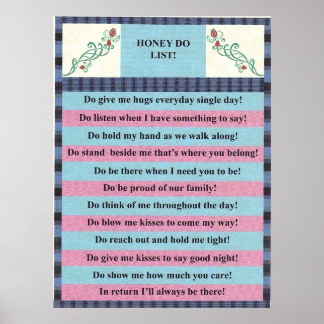 PÓSTER QUERIDA LISTA! (Frente)