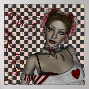 Póster Querido gótico do KRW