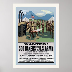 Poster Querido! guerra mundial 1 do vintage do ~ dos