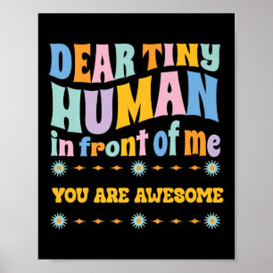 Poster _Querido Humano Pequeno Na Minha Frente, O Profess