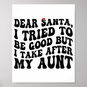 Poster Querido Papai Noel, tentei ser bom, mas eu pego de