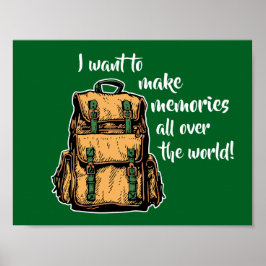 Poster Quero fazer memórias