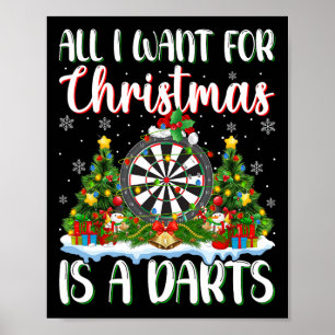 Poster Quero O Natal É Uma Luz De Árvore De Natal
