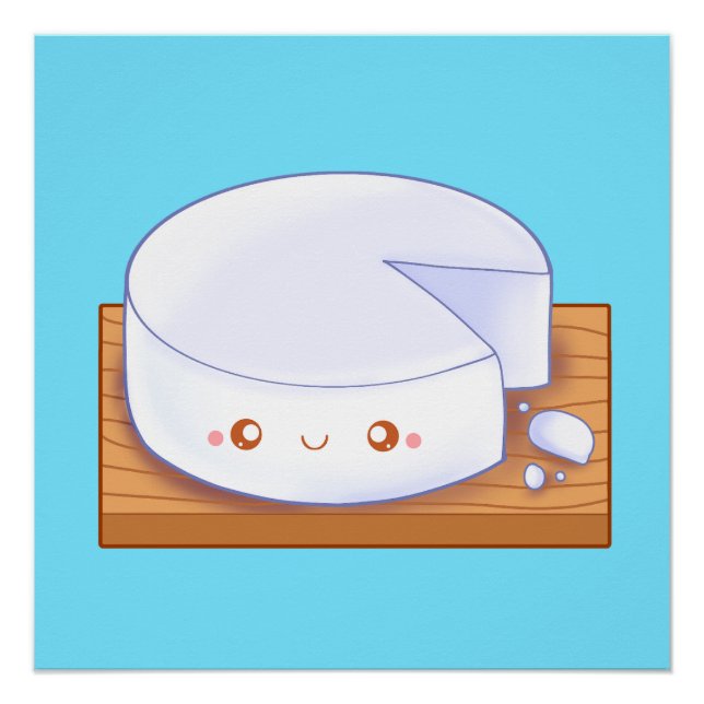 Póster Queso Queso Fresco Branco mexicano (Frente)