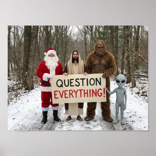 Poster Question Everything (Frente)