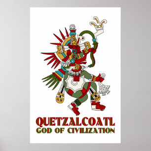 Póster Quetzalcoatl