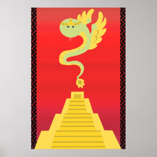 Póster Quetzalcoatl