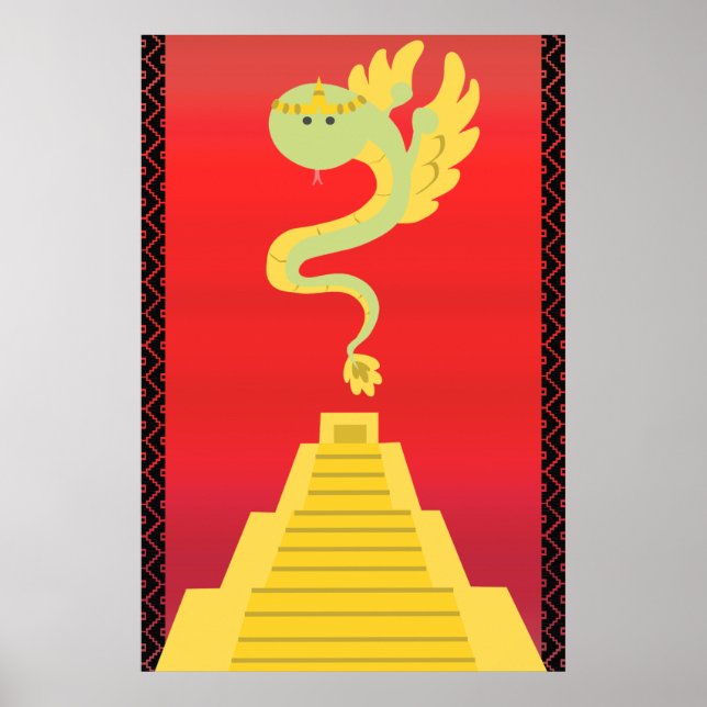 Póster Quetzalcoatl (Frente)