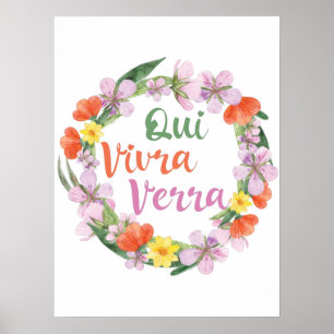 Poster Qui Vivra Verra French Say