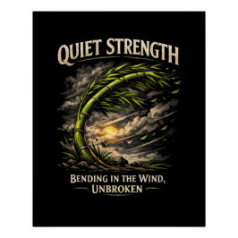 Póster Quiet Strength