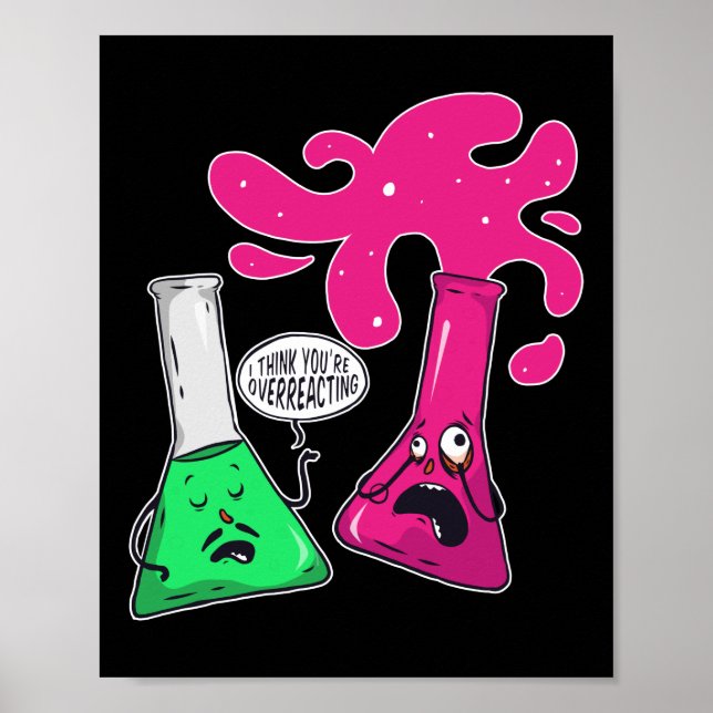 Poster Química científica, acho que você está exagerando (Frente)