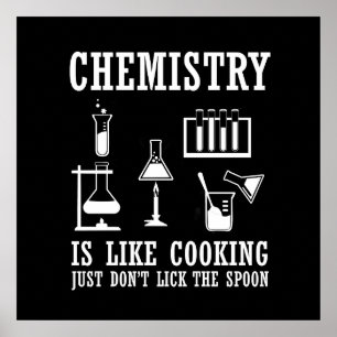 Poster química é como cozinhar