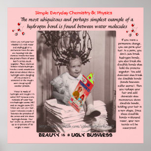 Póster "Química e Curls"