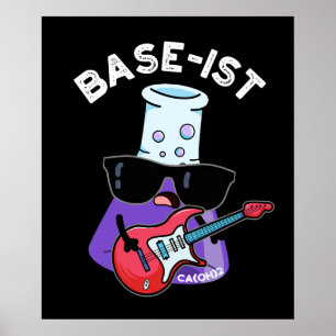 Poster Química Engraçada Base Torra Escuro BG