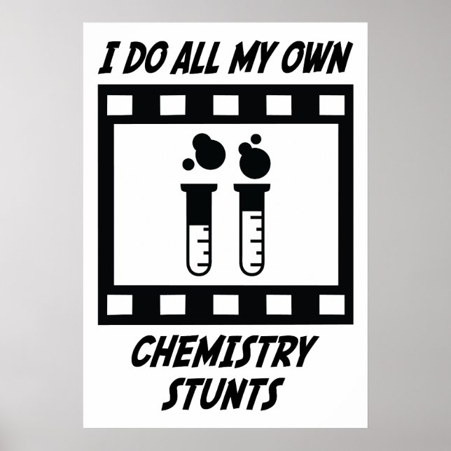 Poster Química Stunts (Frente)